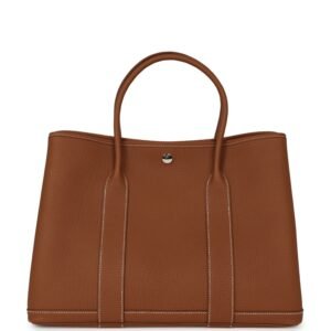 Hermes Garden Party 36 Gold Negonda Palladium Hardware
