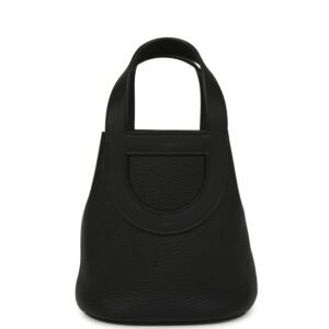 Hermes In-The-Loop 18 Black Clemence, Swift Palladium Hardware