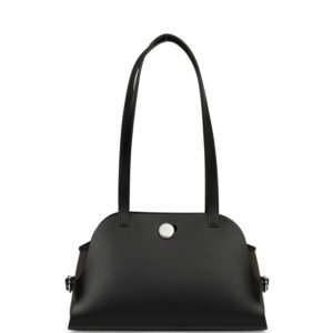Hermes Tablier Sellier Black Vache Hunter, Swift, Vert Loden Toile Militaire Canvas Palladium Hardware