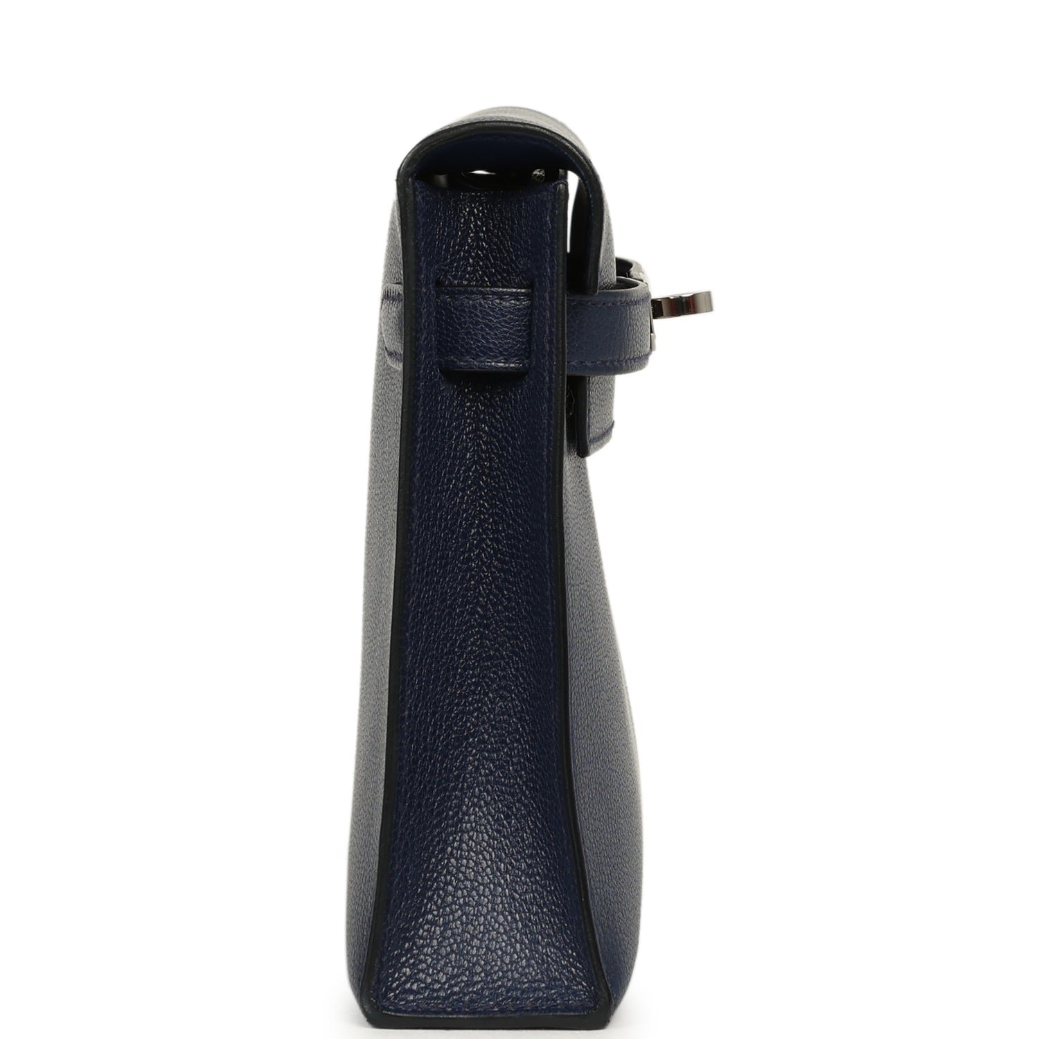 Hermes Kelly Elan Bleu Saphir Chevre Chamkila Palladium Hardware - Image 3