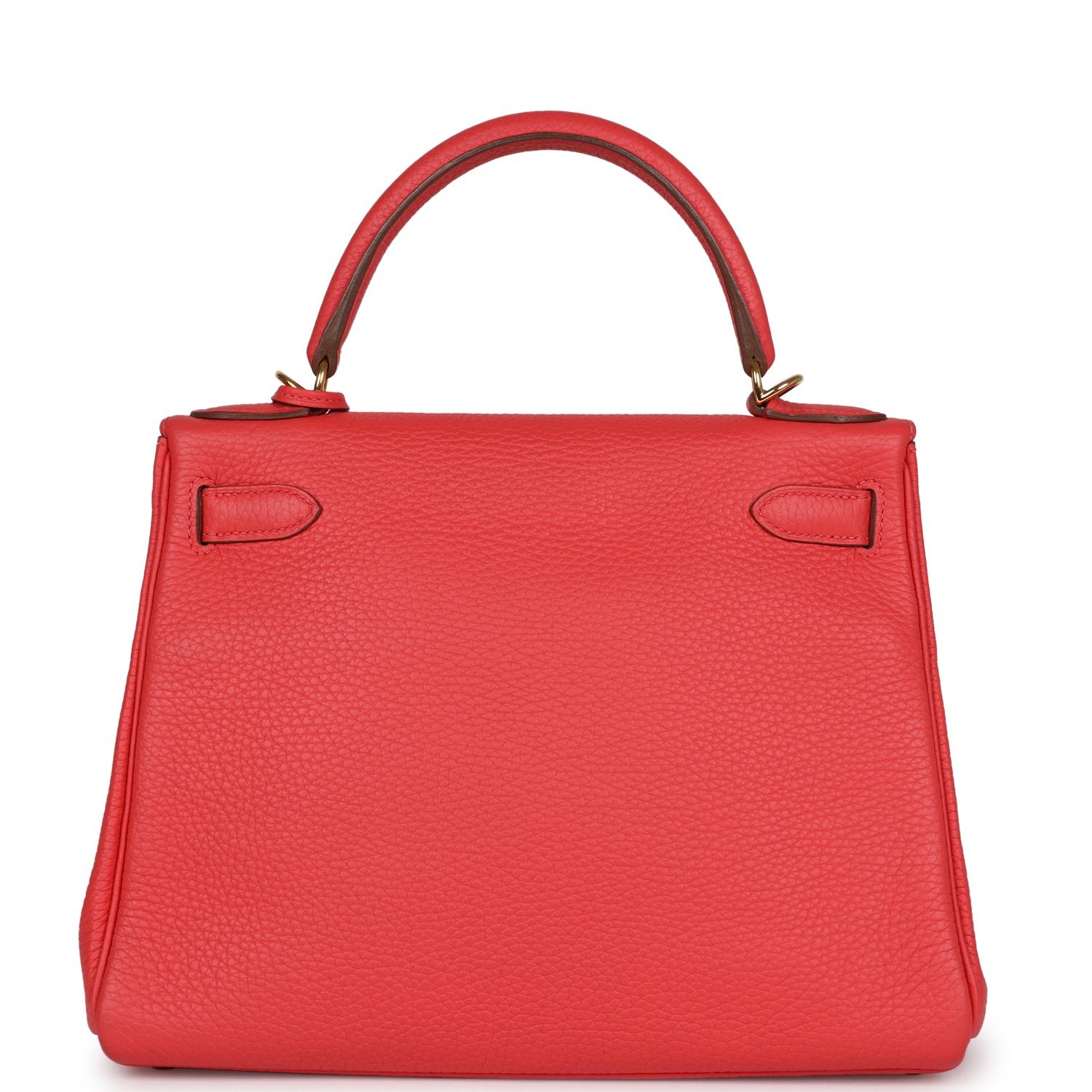 Hermes Kelly Retourne 28 Rose Jaipur Clemence Gold Hardware - Image 4