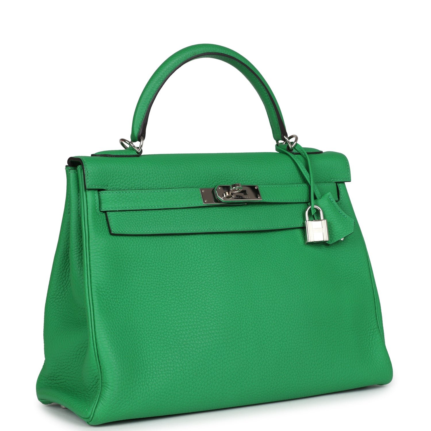 Hermes Kelly Retourne 32 Bambou Togo Palladium Hardware - Image 2