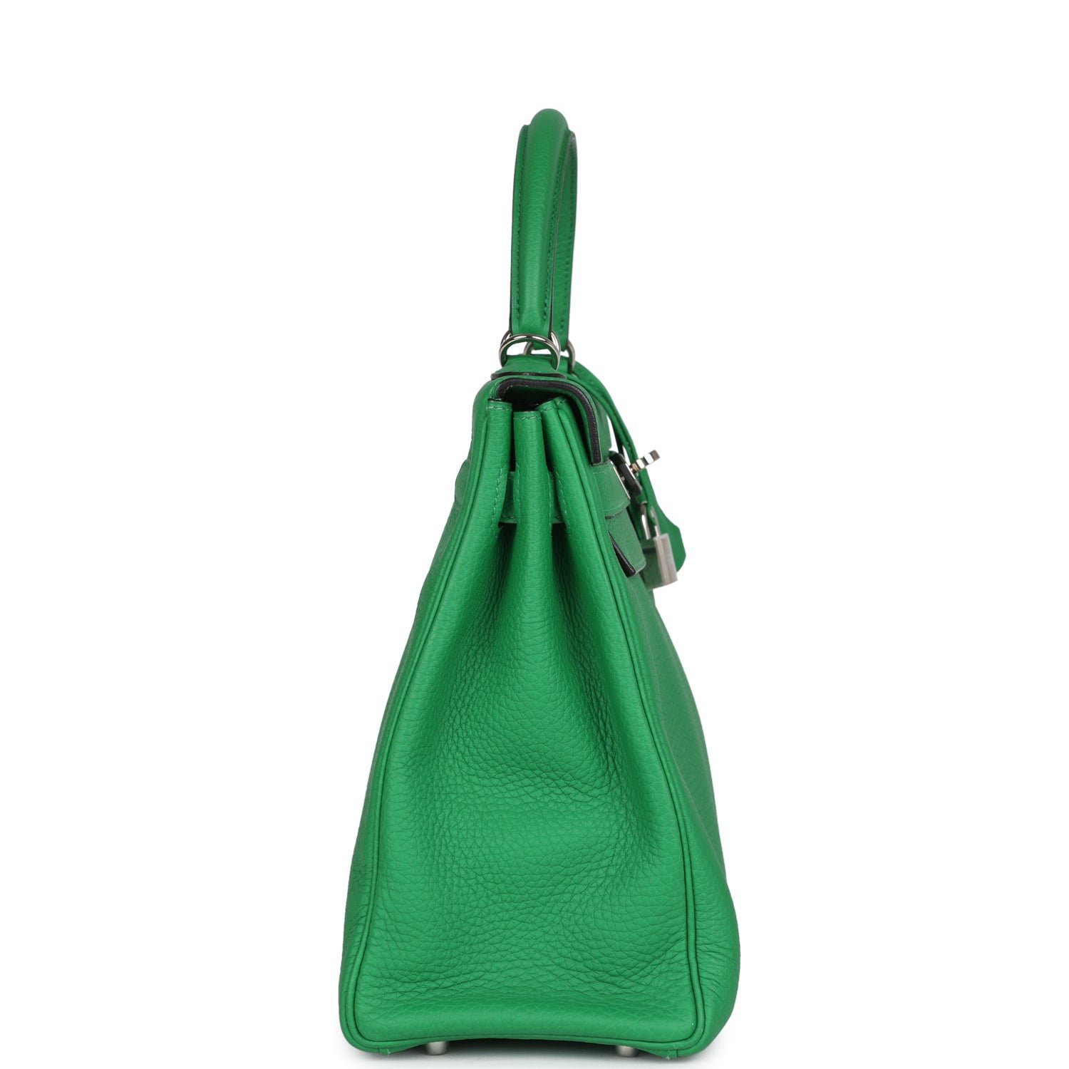 Hermes Kelly Retourne 32 Bambou Togo Palladium Hardware - Image 3