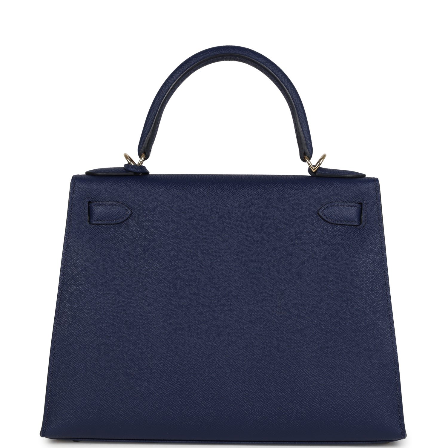 Hermes Special Order (HSS) Kellygraphie Kelly Sellier 28 "Lettre B" Bleu Nuit Epsom Permabrass Hardware - Image 4