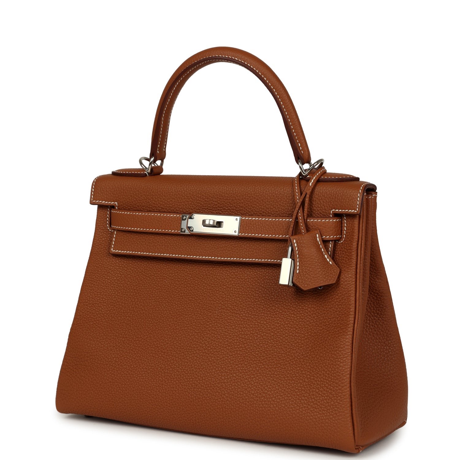 Hermes Kelly Retourne 28 Gold Togo Palladium Hardware - Image 5