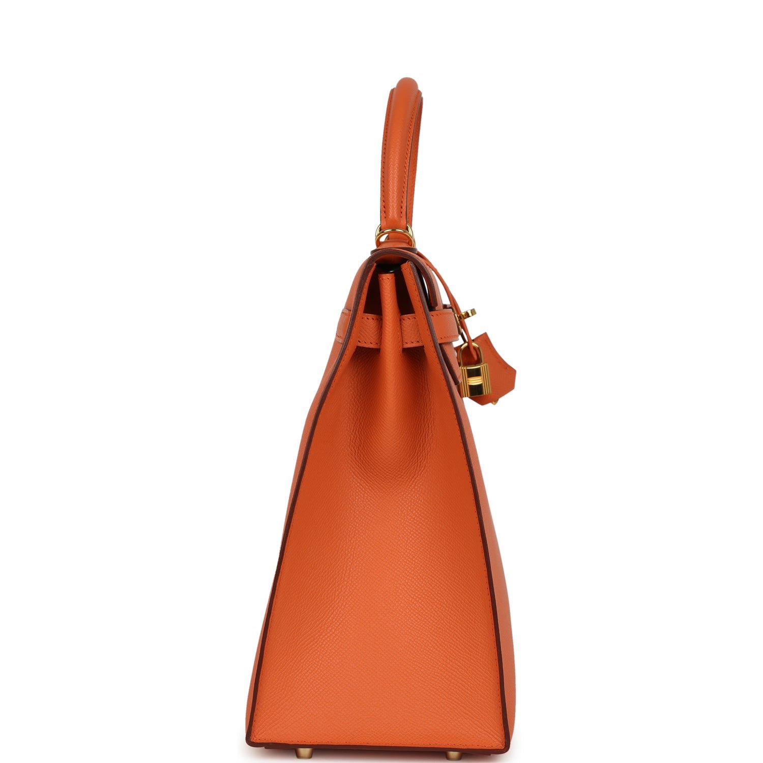 Hermes Kelly Sellier 35 Mango Epsom Gold Hardware - Image 3