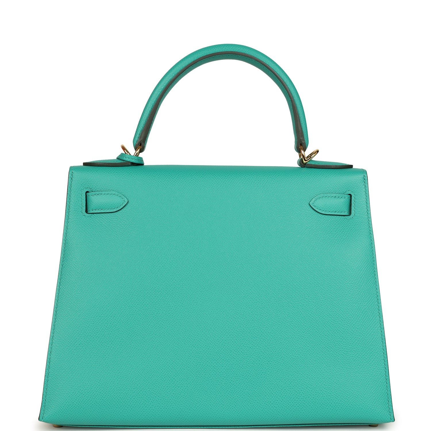 Hermes Kelly Sellier 28 Vert Jade Epsom Gold Hardware - Image 4