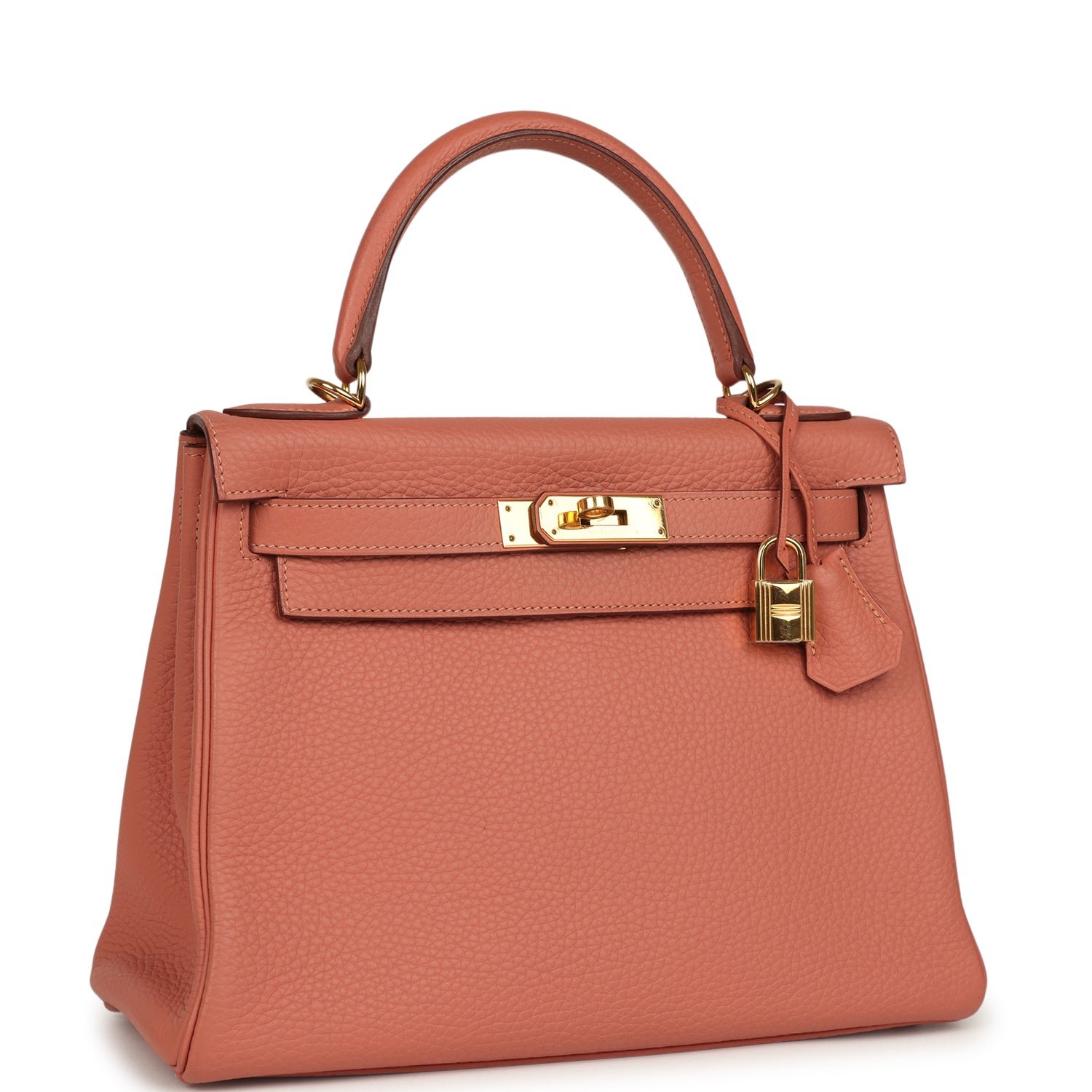 Hermes Kelly Retourne 28 Rosy Togo Gold Hardware - Image 2