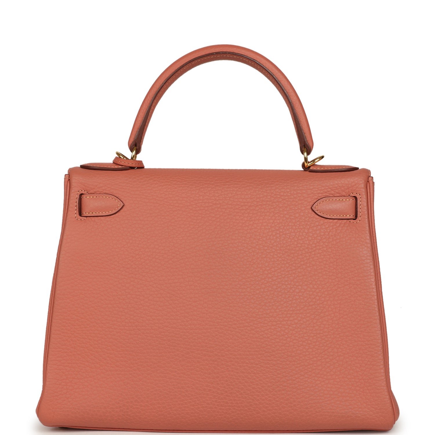 Hermes Kelly Retourne 28 Rosy Togo Gold Hardware - Image 4