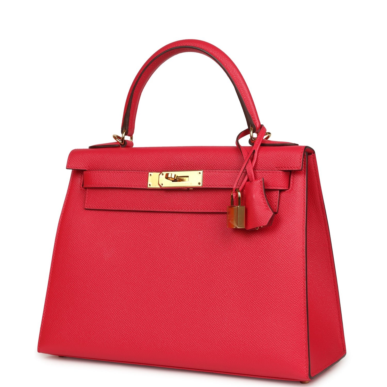 Hermes Kelly Sellier 28 Rose Extreme Epsom Gold Hardware (MAC-H-K-260309-2) - Image 5