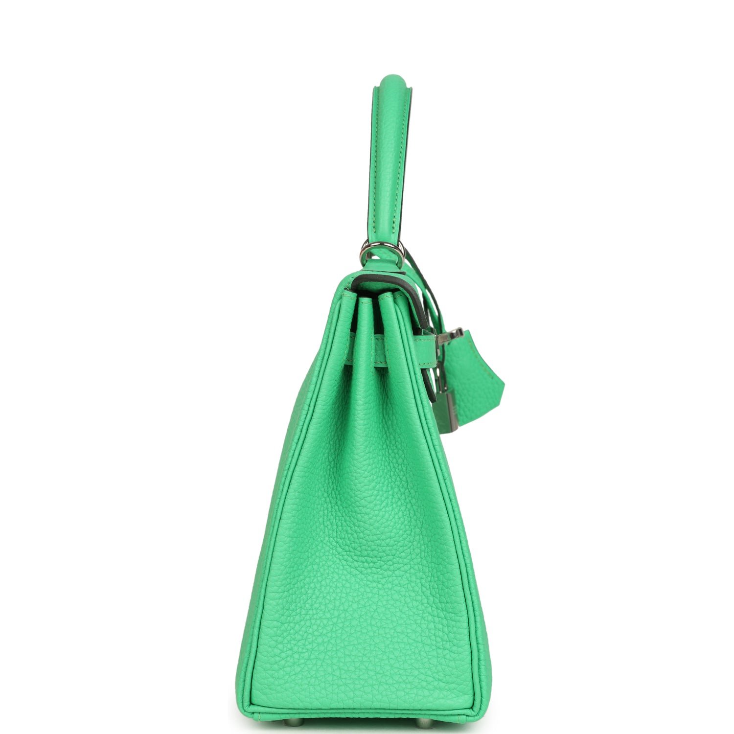 Hermes Kelly Retourne 25 Vert Comics Togo Palladium Hardware - Image 3