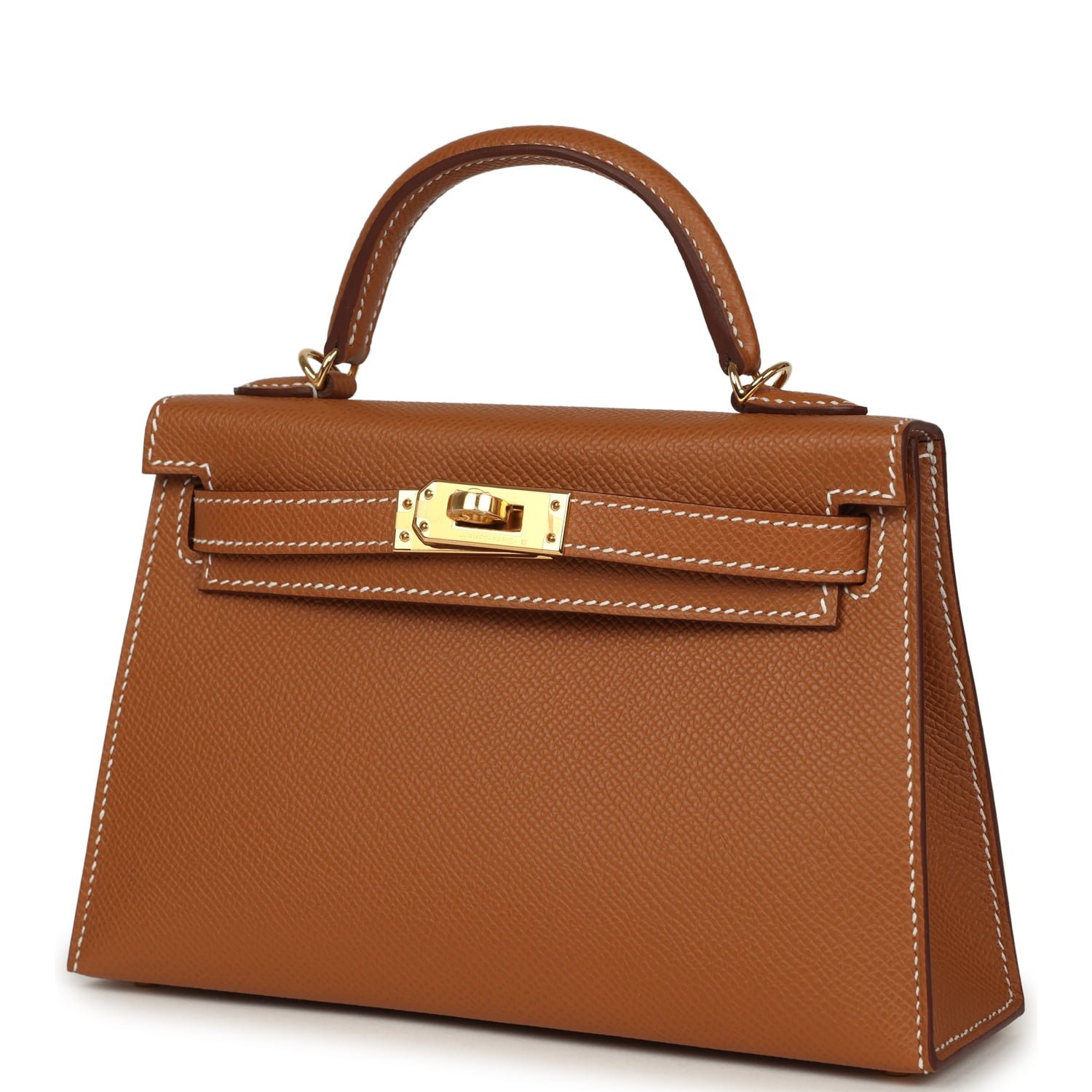 Hermes Kelly Sellier 20 Gold Epsom Gold Hardware - Image 5