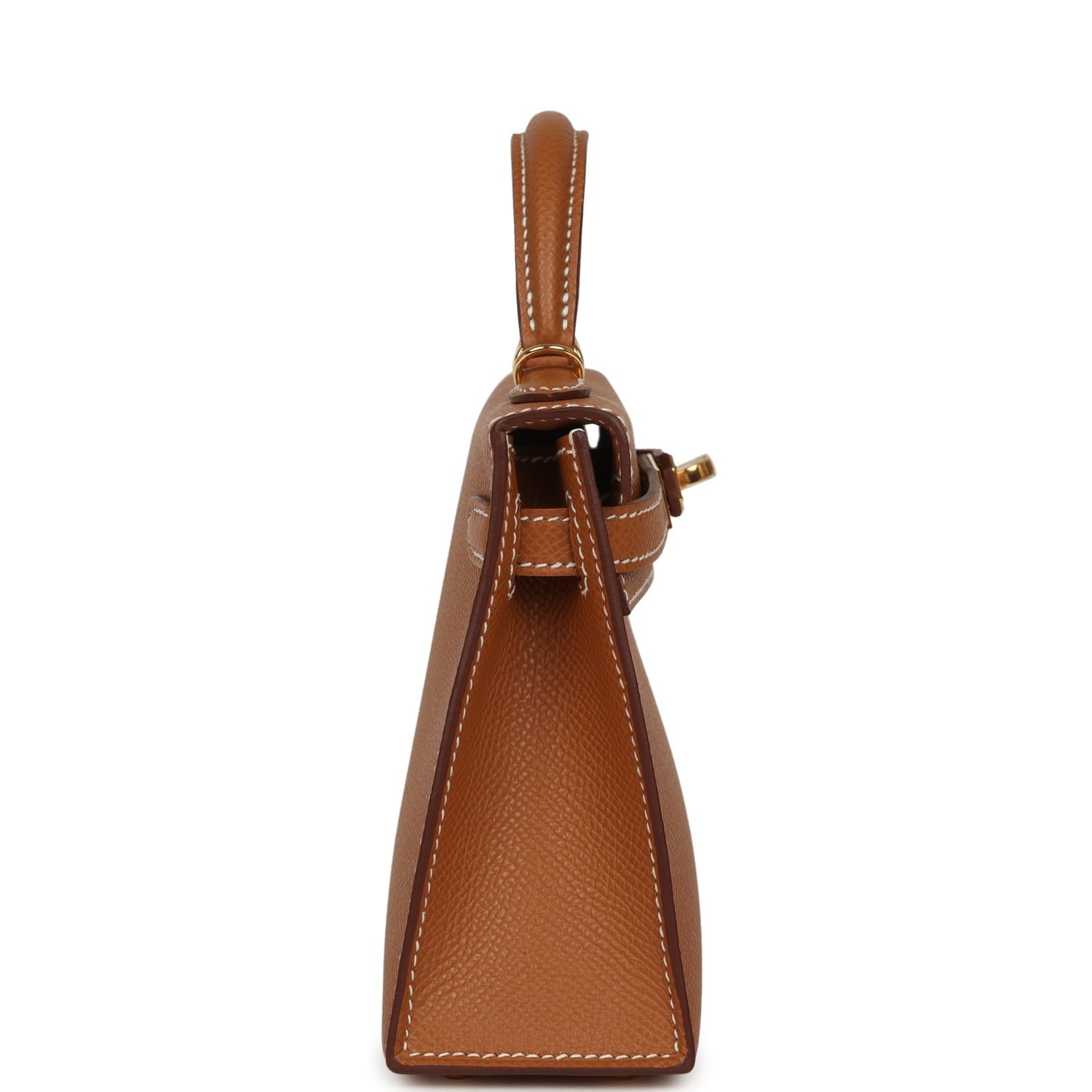 Hermes Kelly Sellier 20 Gold Epsom Gold Hardware - Image 3