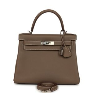 Hermes Kelly Retourne 28 Etoupe Togo Palladium Hardware (MAC-H-K-260421-3-EK)