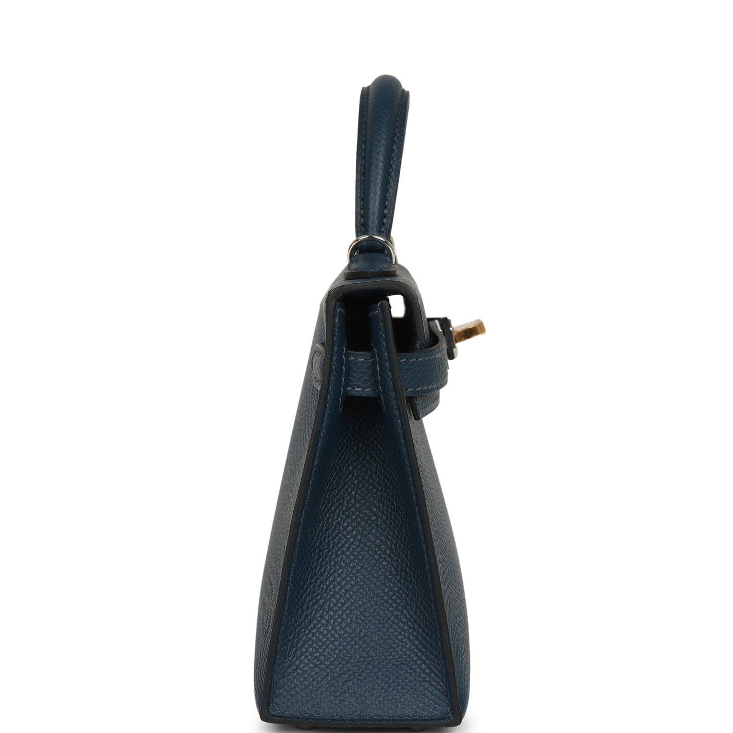 Hermes Kelly Sellier 20 Bleu de Prusse Epsom Electrum Hardware - Image 3