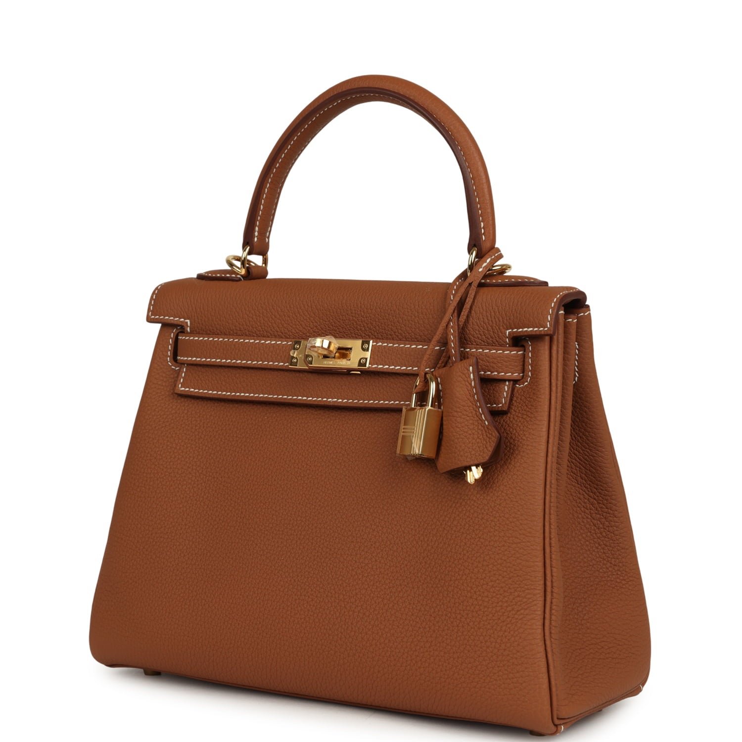 Hermes Kelly Retourne 25 Gold Togo Gold Hardware - Image 5