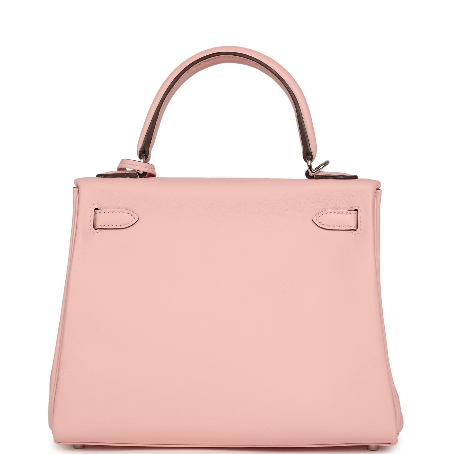 Hermes Kelly Retourne 25 Rose Sakura Swift Palladium Hardware - Image 4