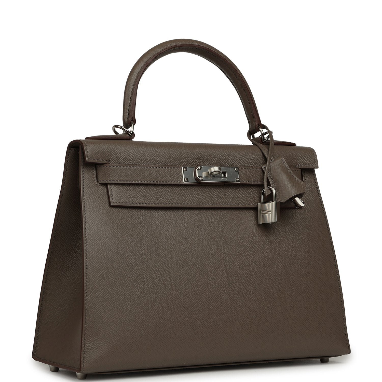 Hermes Kelly Sellier 28 Etain Epsom Palladium Hardware - Image 2