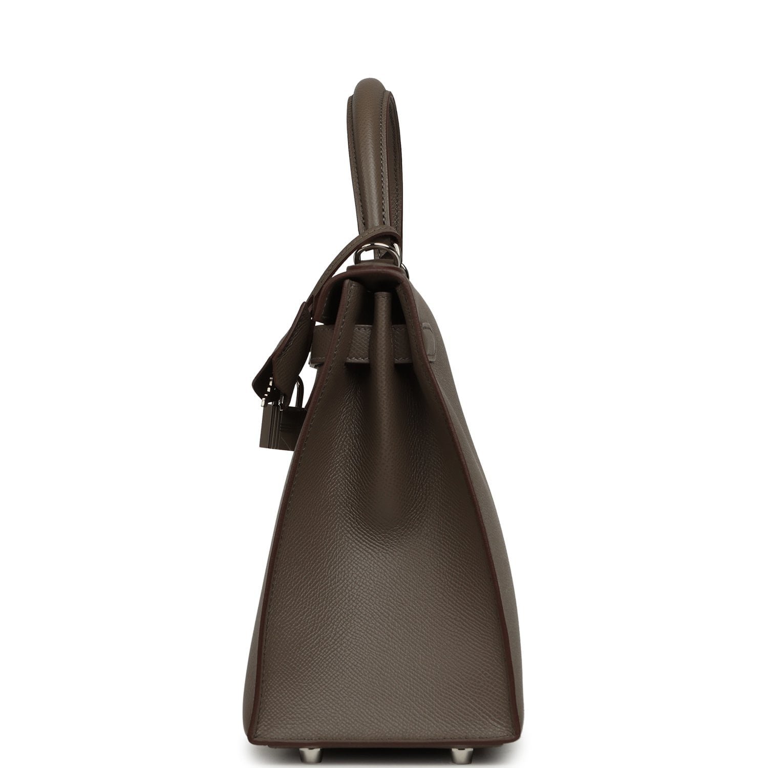 Hermes Kelly Sellier 28 Etain Epsom Palladium Hardware - Image 4