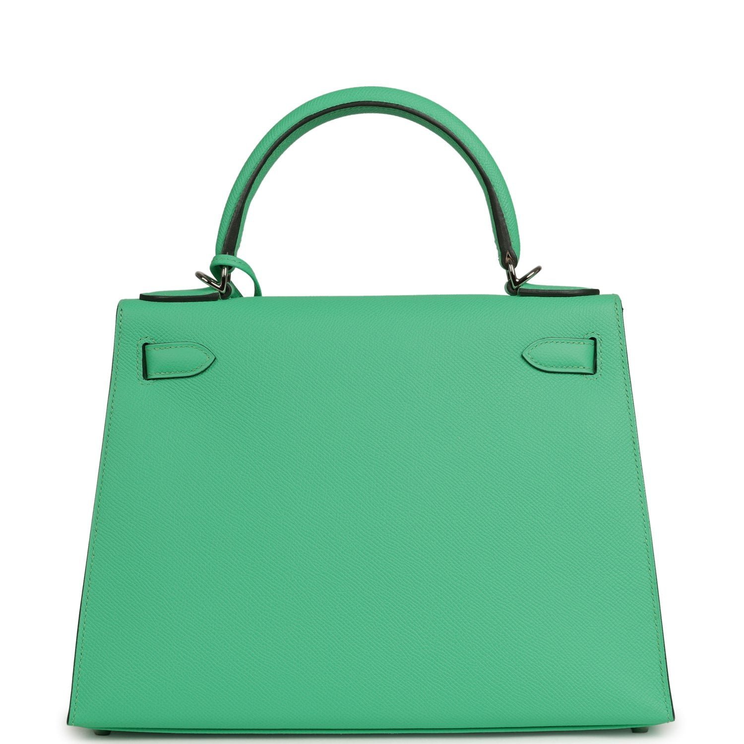 Hermes Kelly Sellier 28 Vert Comics Epsom Palladium Hardware - Image 4