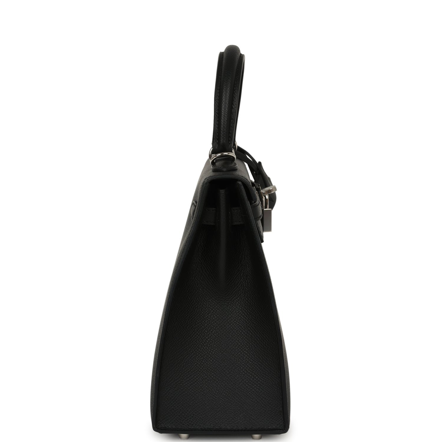 Hermes Kelly Sellier 25 Black Epsom Palladium Hardware (MAC-H-K-260820-2) - Image 3