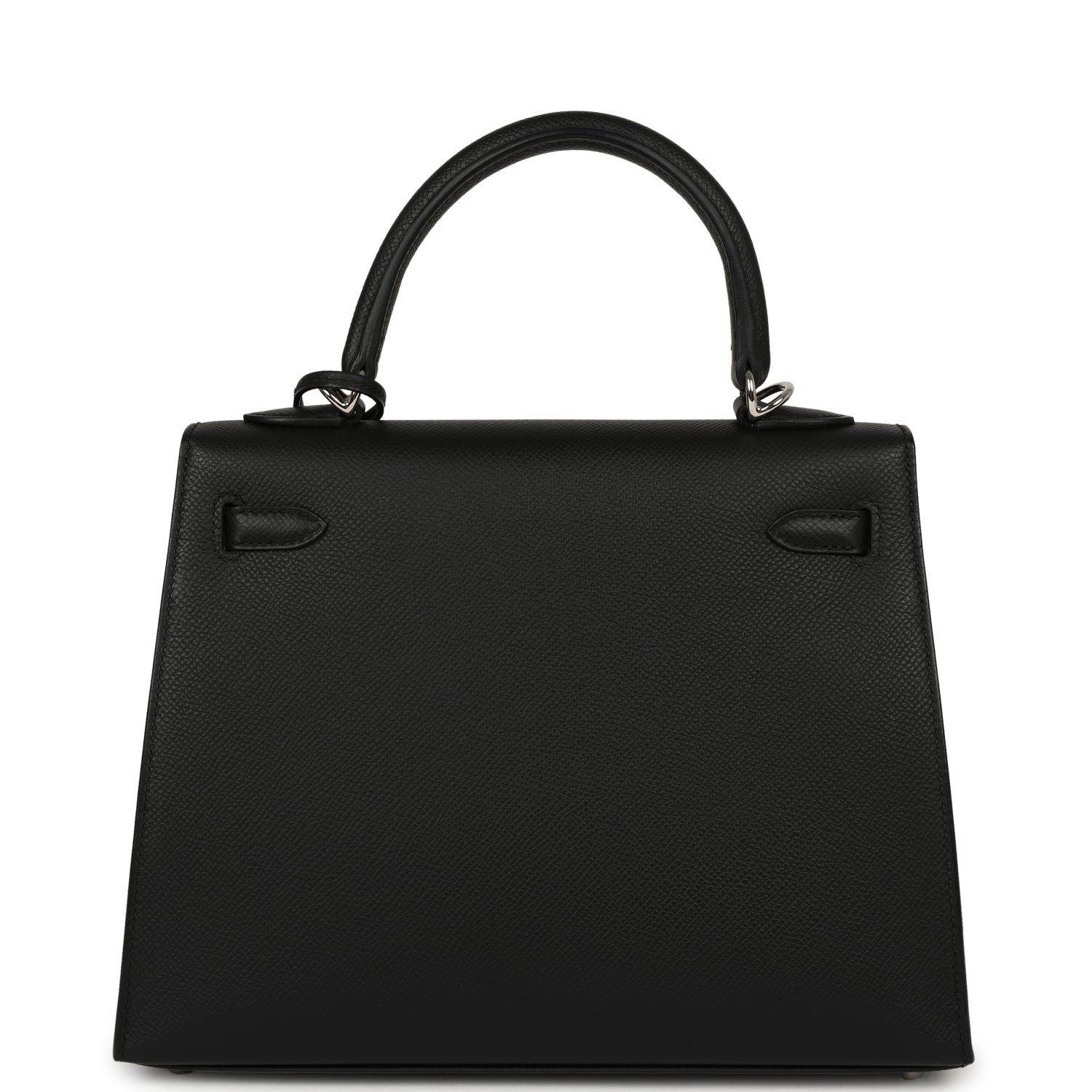 Hermes Kelly Sellier 25 Black Epsom Palladium Hardware (MAC-H-K-260820-2) - Image 4