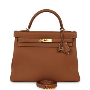 Hermes Kelly Retourne 32 Gold Togo Gold Hardware