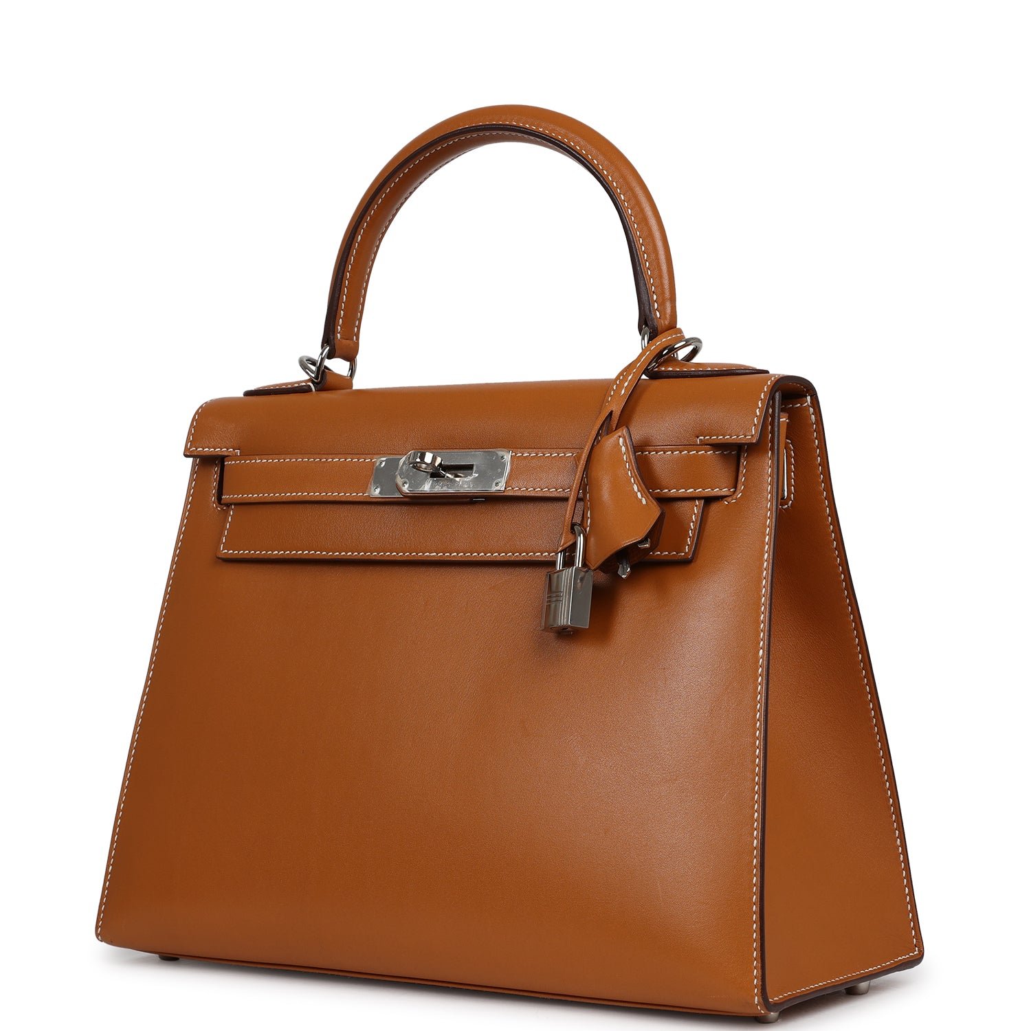 Hermes Kelly Sellier 28 Naturel Sable Butler Palladium Hardware - Image 5