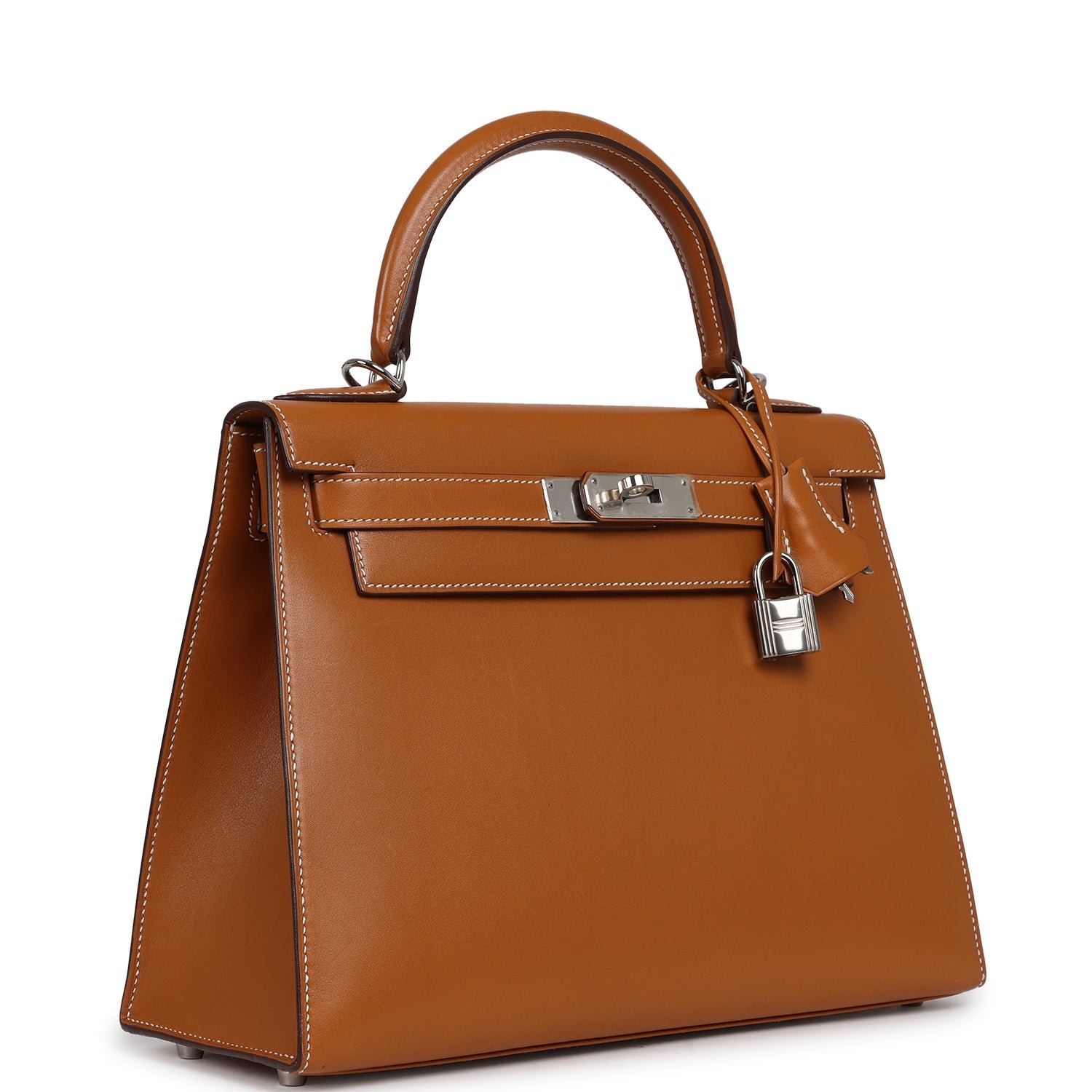 Hermes Kelly Sellier 28 Naturel Sable Butler Palladium Hardware - Image 2