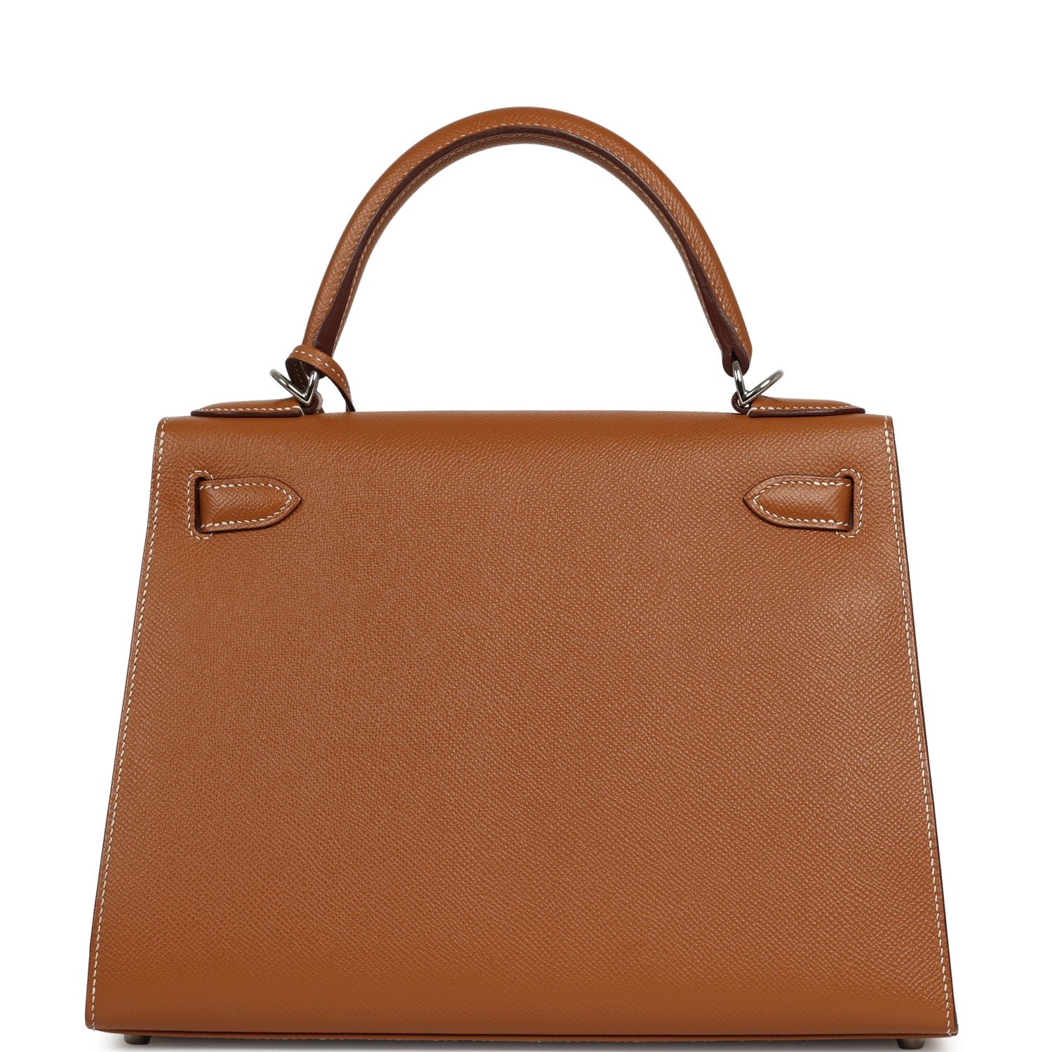 Hermes Kelly Sellier 28 Gold Verso Epsom Palladium Hardware - Image 4