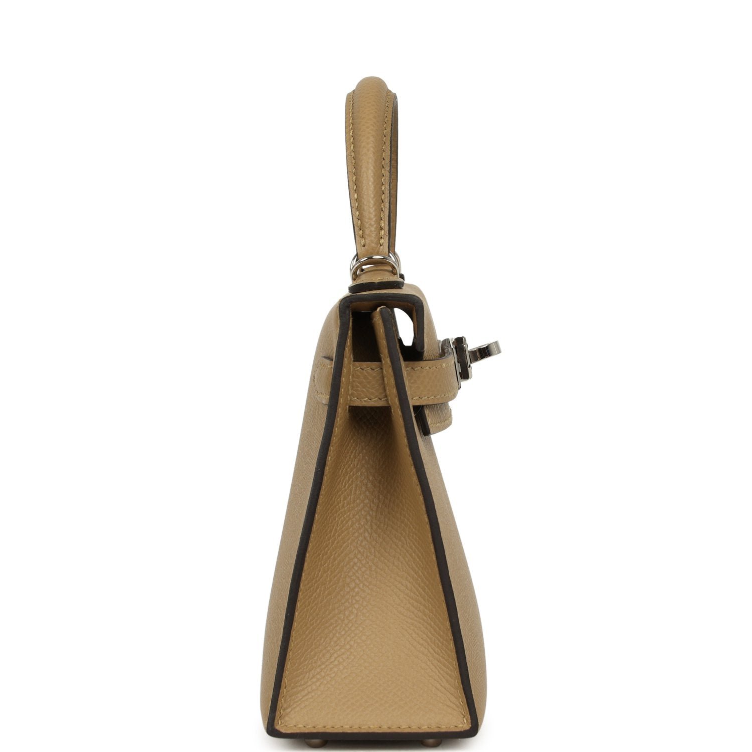 Hermes Kelly Sellier 20 Poussiere Epsom Palladium Hardware - Image 3