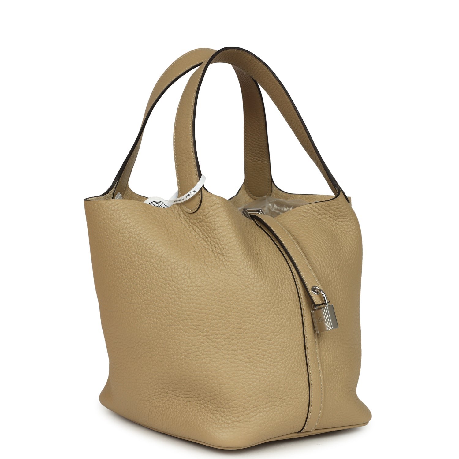 Hermes Picotin Lock 22 Trench Clemence Palladium Hardware - Image 2