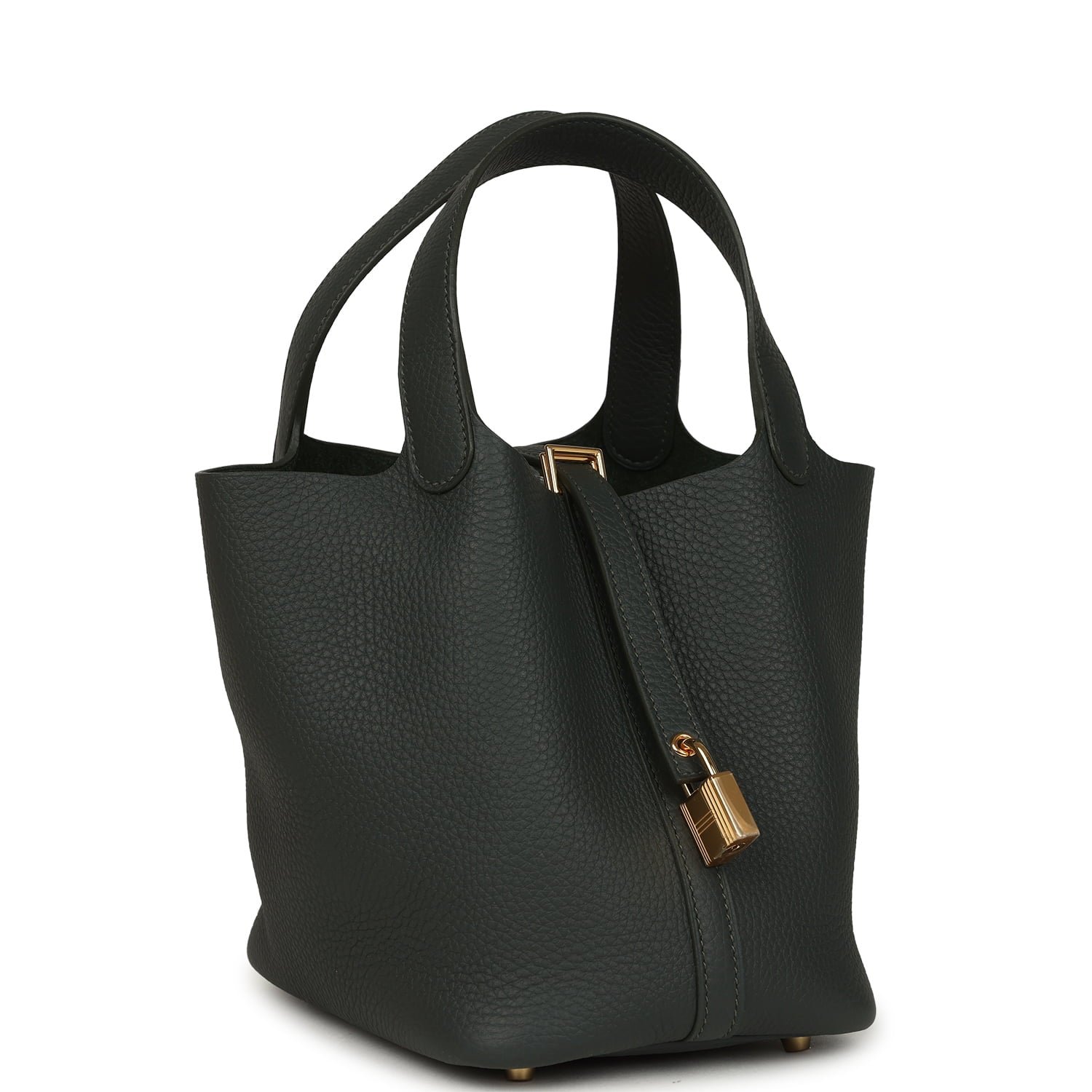 Hermes Picotin Lock 18 Vert Mangrove Clemence Gold Hardware - Image 2