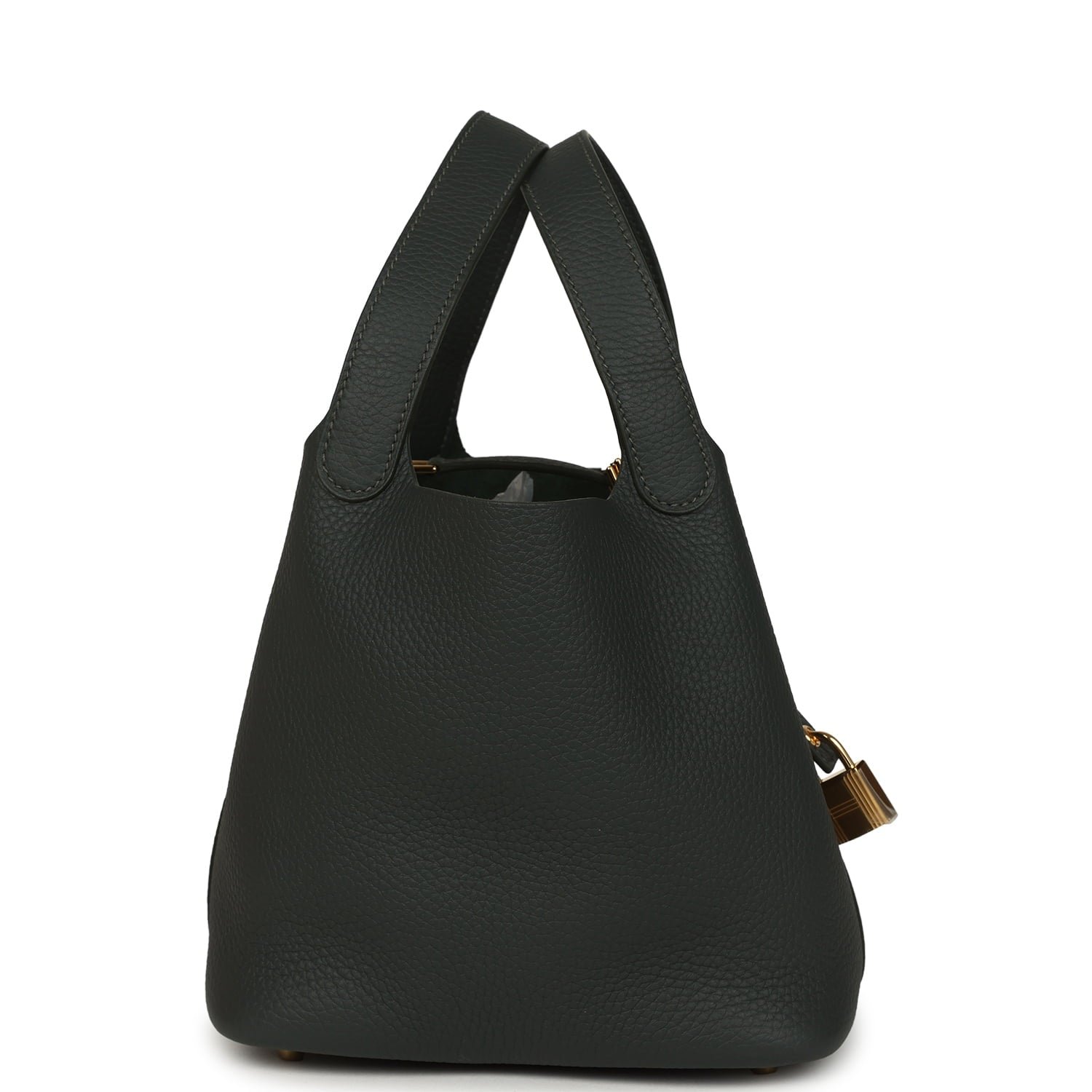 Hermes Picotin Lock 18 Vert Mangrove Clemence Gold Hardware - Image 3