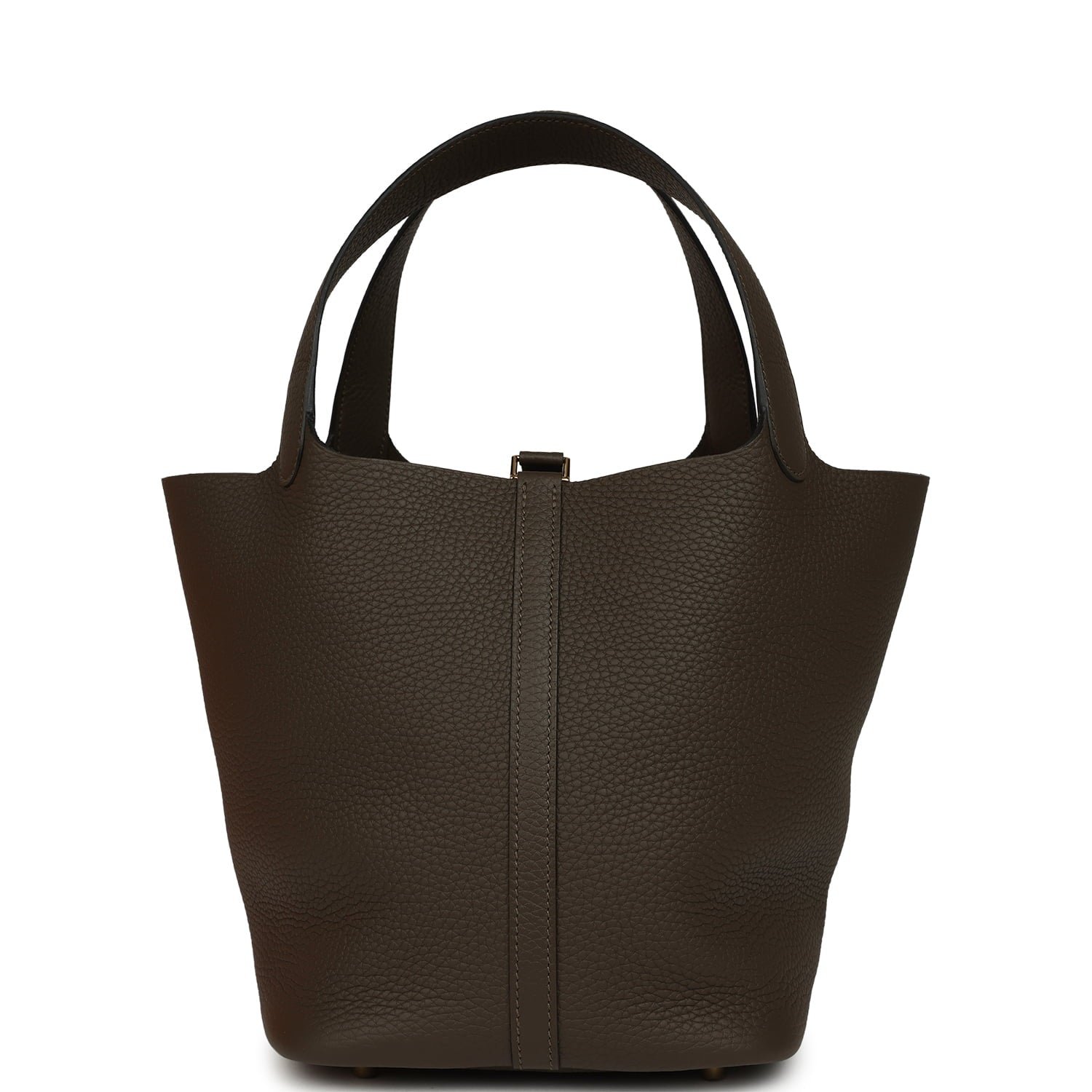 Hermes Picotin Lock 22 Vert Loden Clemence Gold Hardware - Image 4