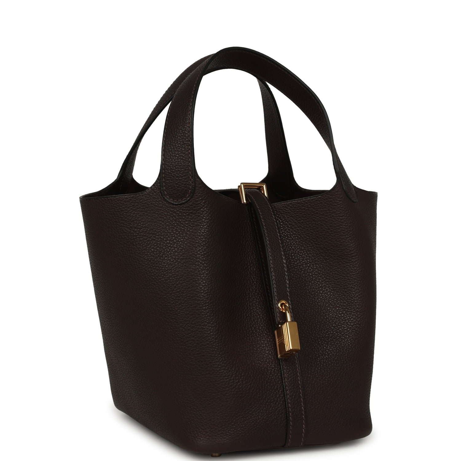 Hermes Picotin Lock 18 Ebene Barenia Faubourg Gold Hardware - Image 2