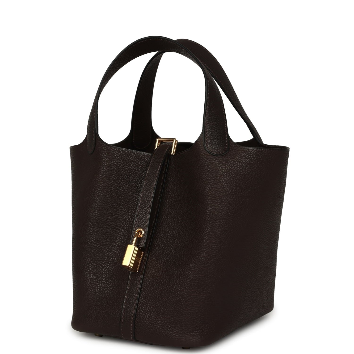 Hermes Picotin Lock 18 Ebene Barenia Faubourg Gold Hardware - Image 5