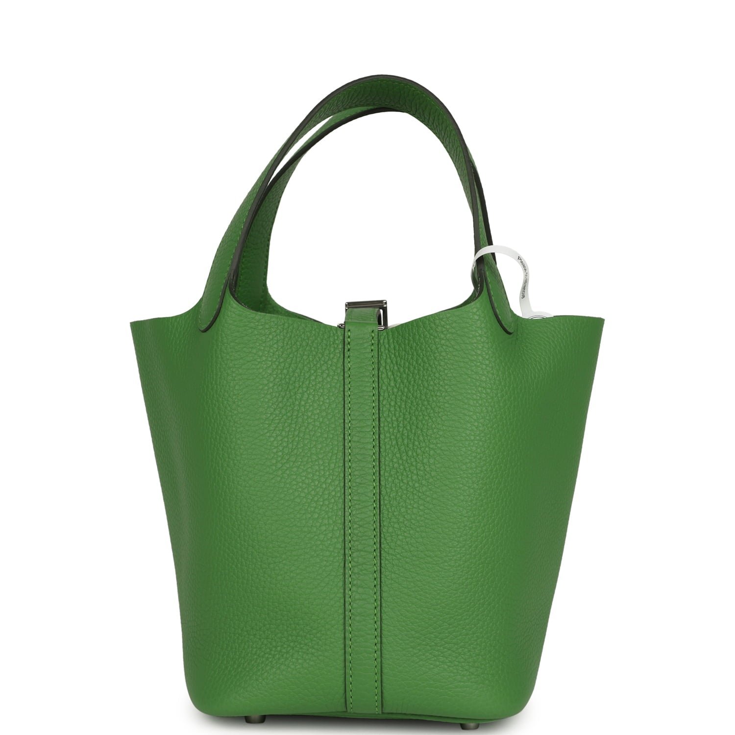 Hermes Picotin Lock 18 Vert Yucca Clemence Palladium Hardware - Image 4