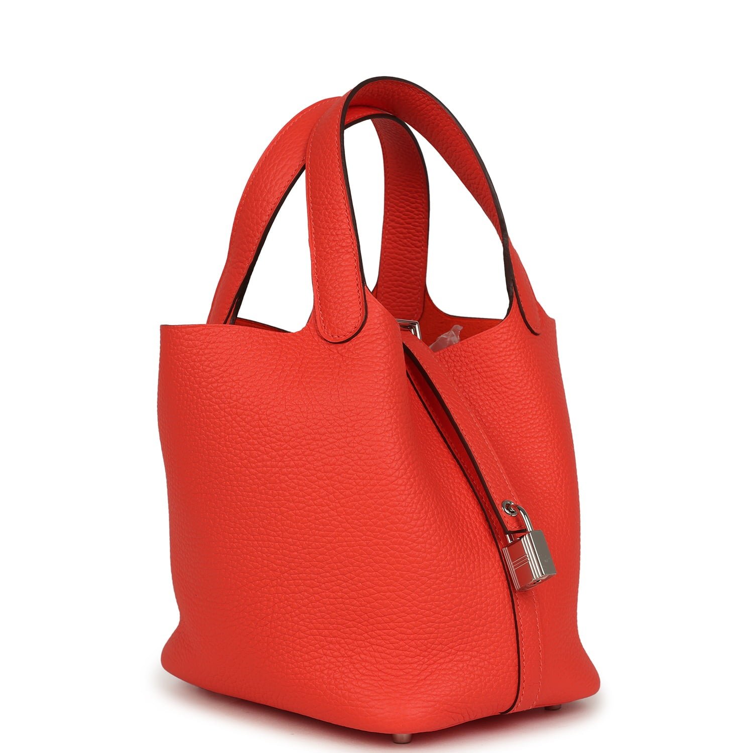 Hermes Picotin Lock 18 Orange Field Clemence Palladium Hardware - Image 2