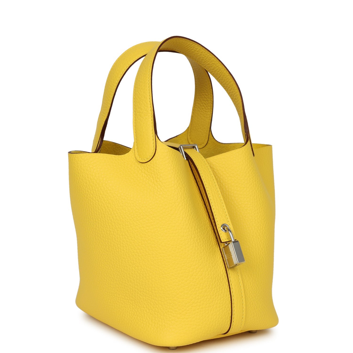 Hermes Picotin Lock 18 Canari Clemence Palladium Hardware - Image 2