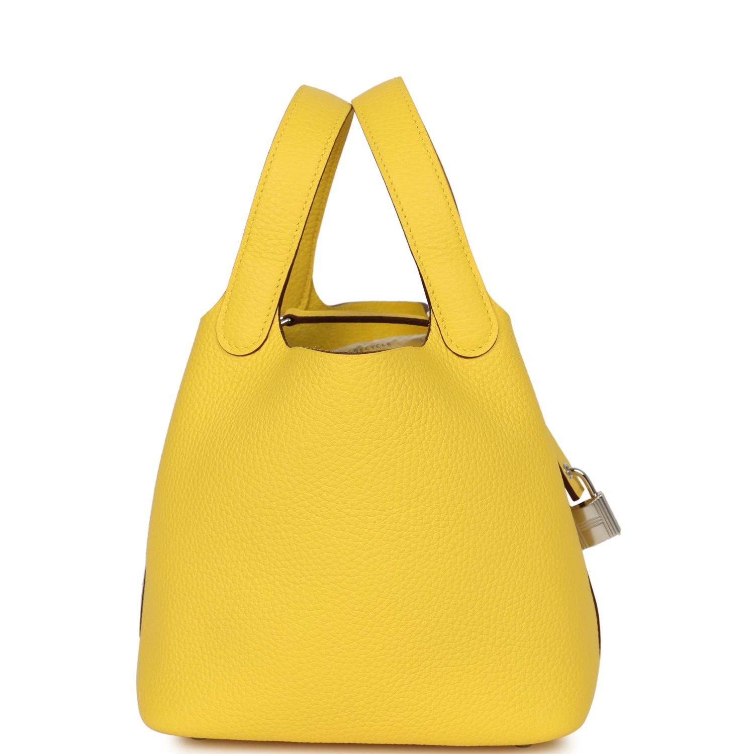 Hermes Picotin Lock 18 Canari Clemence Palladium Hardware - Image 3