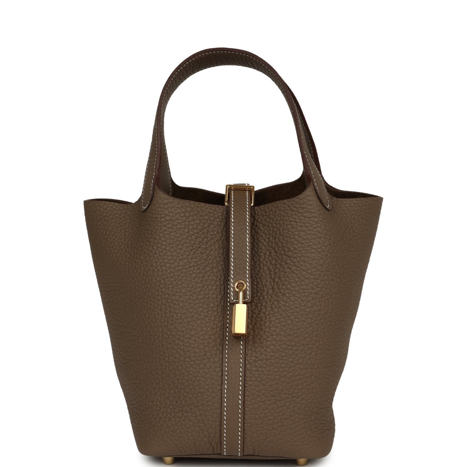 Hermes Picotin Lock 18 Etoupe Clemence Gold Hardware