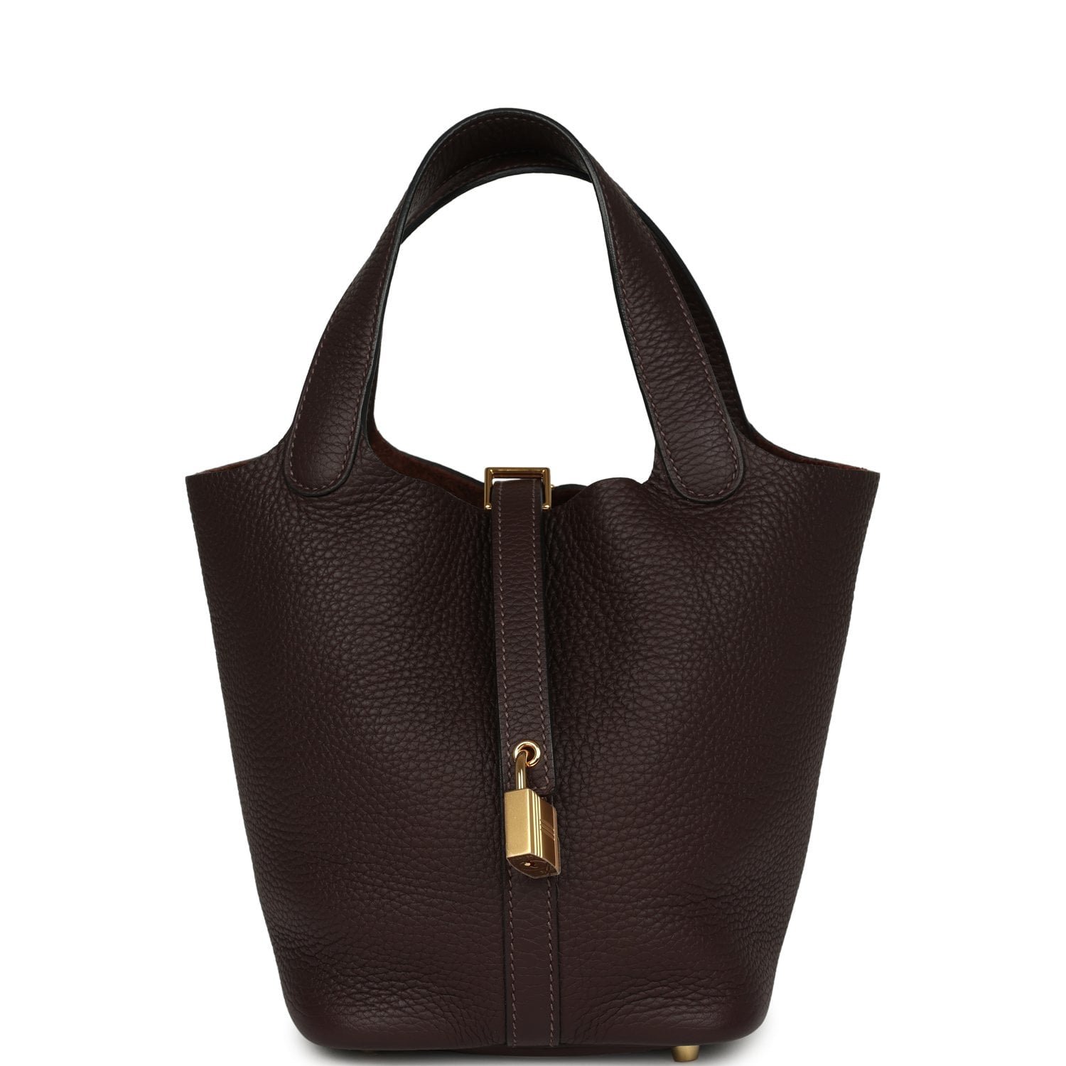 Hermes Picotin Lock 18 Ebene Clemence Gold Hardware (MAC-H-PI-260916-2)