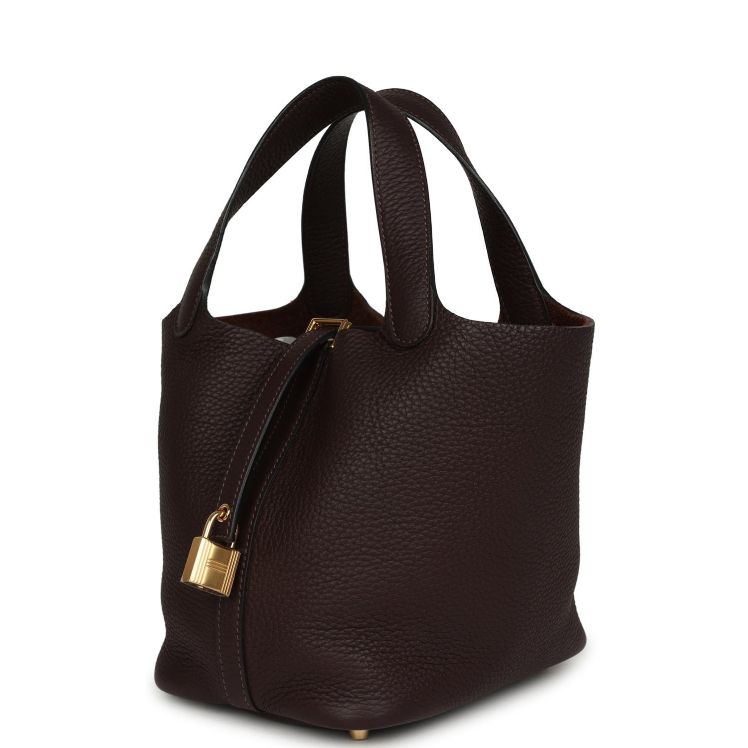 Hermes Picotin Lock 18 Ebene Clemence Gold Hardware (MAC-H-PI-260916-2) - Image 5